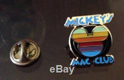 Super Rare Vintage Apple Computer Disney MICKEY'S MAC CLUB Pin 1990's