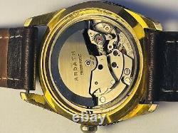 Super Rare Vintage Ardath Super Automatic Reefguard World time Day-Date Watch