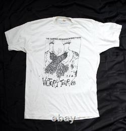 Super-Rare! Vintage BARFING HENDERSON BROTHERS Victory Tour 1988 t-shirt