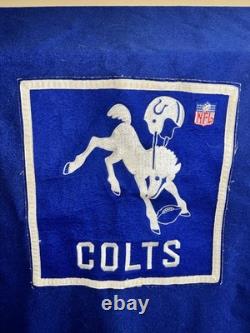 Super Rare Vintage Baltimore Colts Wool Blanket
