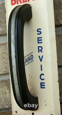 Super Rare Vintage Bell Bread Door Push / Pull Sign, Advanced Novelty Co