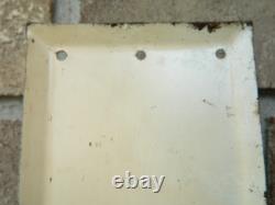 Super Rare Vintage Bell Bread Door Push / Pull Sign, Advanced Novelty Co