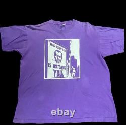 Super Rare Vintage Big brother Is Watching You 80s Promo T Shirt Single Stitch