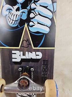 Super Rare Vintage Blind Reaper With Blade Skateboard 90s Tensor Trucks