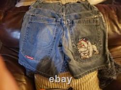 Super Rare Vintage Bulldog Jnco Jorts Men's 34 From The 90s