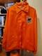 Super Rare Vintage Burger Chef Employee Jacket Satin Orange XL