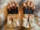 Super Rare Vintage Burton 2003 Analog (First Season) Leather Glove White Y2K 00s