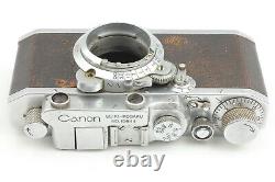 Super Rare Vintage Canon Seiki kogaku 35mm Film Camera + Nikkor 5cm 50mm f/2.8