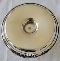 Super Rare Vintage Cartier Sterling Silver and Pewter Figural Fox Head Tray