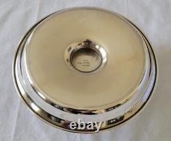 Super Rare Vintage Cartier Sterling Silver and Pewter Figural Fox Head Tray