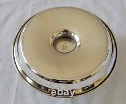 Super Rare Vintage Cartier Sterling Silver and Pewter Figural Fox Head Tray