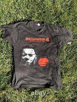 Super Rare Vintage Cast Only 80s Halloween 4 Movie Michael Myers Screen stars M