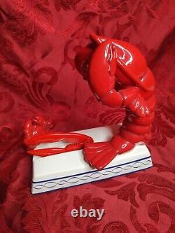 Super Rare Vintage Ceramic Lobster /Crab Shell Cracker