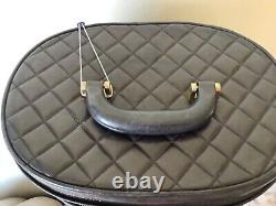 Super Rare Vintage Chanel Leather Vanity Bag