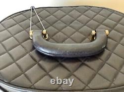 Super Rare Vintage Chanel Leather Vanity Bag