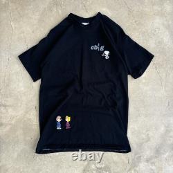 Super Rare Vintage Charlie Brown Coffee Shop Streetwear Single Stitched t shirt