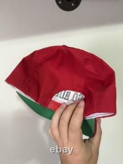 Super Rare Vintage Chicago Bulls License Plate Snapback Hat Annco Pro Model NWT