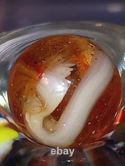 Super Rare Vintage Christensen Agate Marble! Very Rare Style