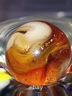 Super Rare Vintage Christensen Agate Marble! Very Rare Style