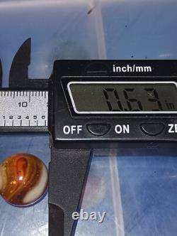 Super Rare Vintage Christensen Agate Marble! Very Rare Style