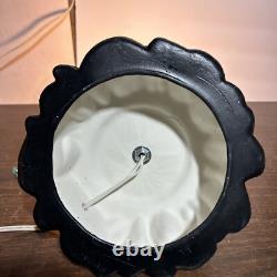 Super Rare Vintage Christmas Tree Ceramic Mold 16in Dusted missing Lights As Is