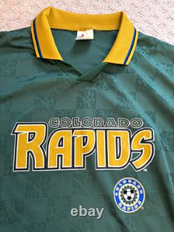 Super Rare Vintage Colorado Rapids Officially Licensed Soccer Jersey XL