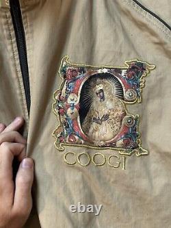 Super Rare Vintage Coogi Virgin Mary Jacket Size 2XL Good Condition