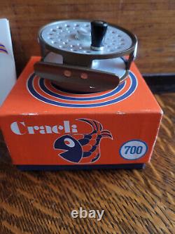 Super Rare Vintage Crack #700 Fly Reel Mint In Correct Box