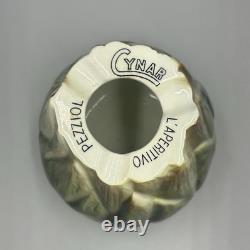 Super Rare Vintage Cynar Advertising Green Artichoke Ceramic Ashtray Italy
