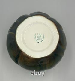 Super Rare Vintage Cynar Advertising Green Artichoke Ceramic Ashtray Italy