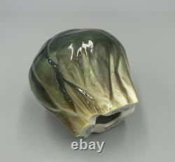 Super Rare Vintage Cynar Advertising Green Artichoke Ceramic Ashtray Italy