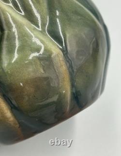 Super Rare Vintage Cynar Advertising Green Artichoke Ceramic Ashtray Italy
