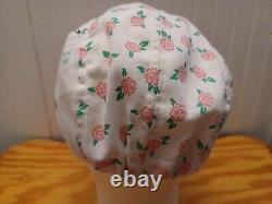 Super Rare Vintage Disney The Beauty And The Beast Kids Hat All Around Print 90s