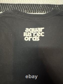 Super Rare Vintage Early 2000s Aquarius Records T Shirt Size XL
