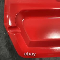 Super Rare Vintage Electronic Omega Watch Ashtray 1970s Promo NOS Plastic Red