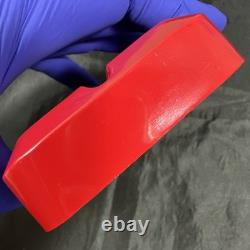 Super Rare Vintage Electronic Omega Watch Ashtray 1970s Promo NOS Plastic Red