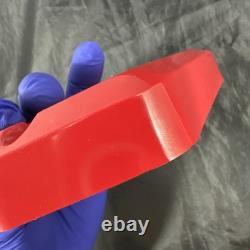 Super Rare Vintage Electronic Omega Watch Ashtray 1970s Promo NOS Plastic Red