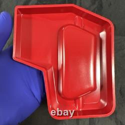 Super Rare Vintage Electronic Omega Watch Ashtray 1970s Promo NOS Plastic Red