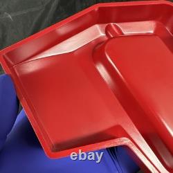 Super Rare Vintage Electronic Omega Watch Ashtray 1970s Promo NOS Plastic Red