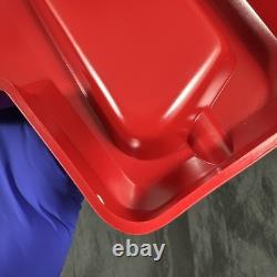 Super Rare Vintage Electronic Omega Watch Ashtray 1970s Promo NOS Plastic Red