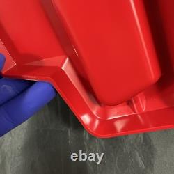 Super Rare Vintage Electronic Omega Watch Ashtray 1970s Promo NOS Plastic Red