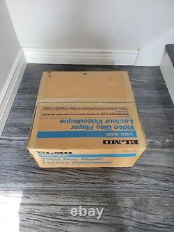 Super Rare Vintage Elmo Video Disc Player Complete In Original Box IOB VEC-200