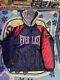 Super Rare Vintage Everlast Button Up Varsity Jacket Blue And Red