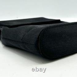 Super Rare Vintage FENDI Excellent Condition Hand Bag Nylon Blk Italian Penne FS