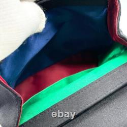 Super Rare Vintage FENDI Excellent Condition Hand Bag Nylon Blk Italian Penne FS