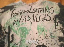 Super Rare Vintage Fear and Loathing in Las Vegas Acid Wash Mosquitohead T-Shirt