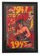 Super Rare Vintage Frank Kozik 1992 Wax Seal COA Framed WW2 Satire