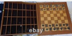 Super Rare! Vintage Frederick Remington Pewter Chess Set, Time-life Issue 1989