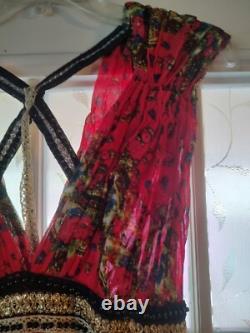 Super Rare! Vintage Free People maxi dress 2 New Romantics