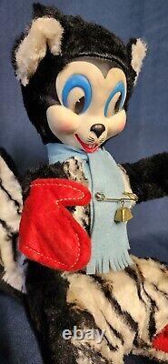 Super Rare Vintage GUND Rubber Face Skunk 12 Plush INCREDIBLE CONDITION